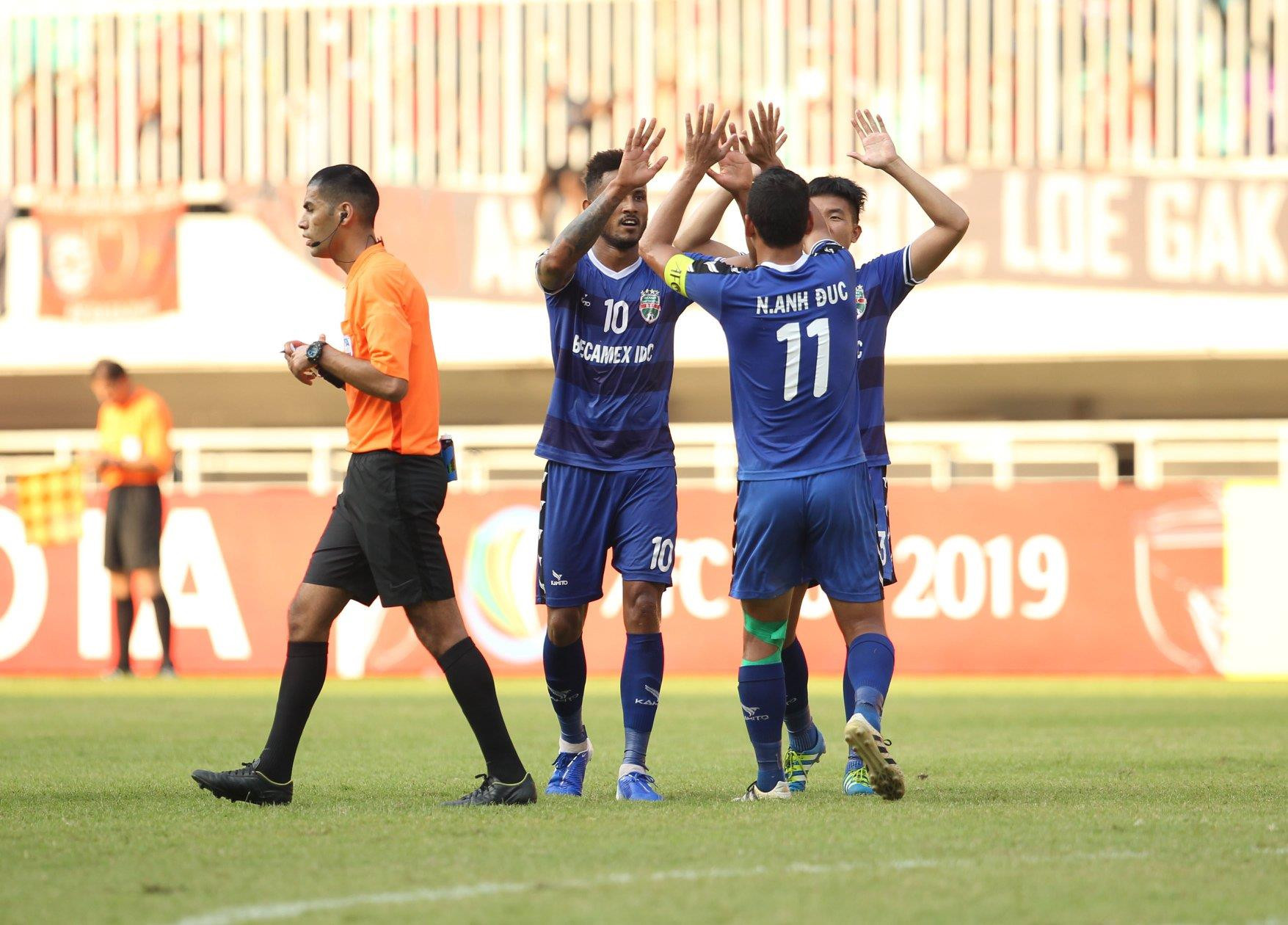 Bình Dương nghẹt thở tiến vào chung kết AFC Cup – Asean Zone. Ảnh: AFC