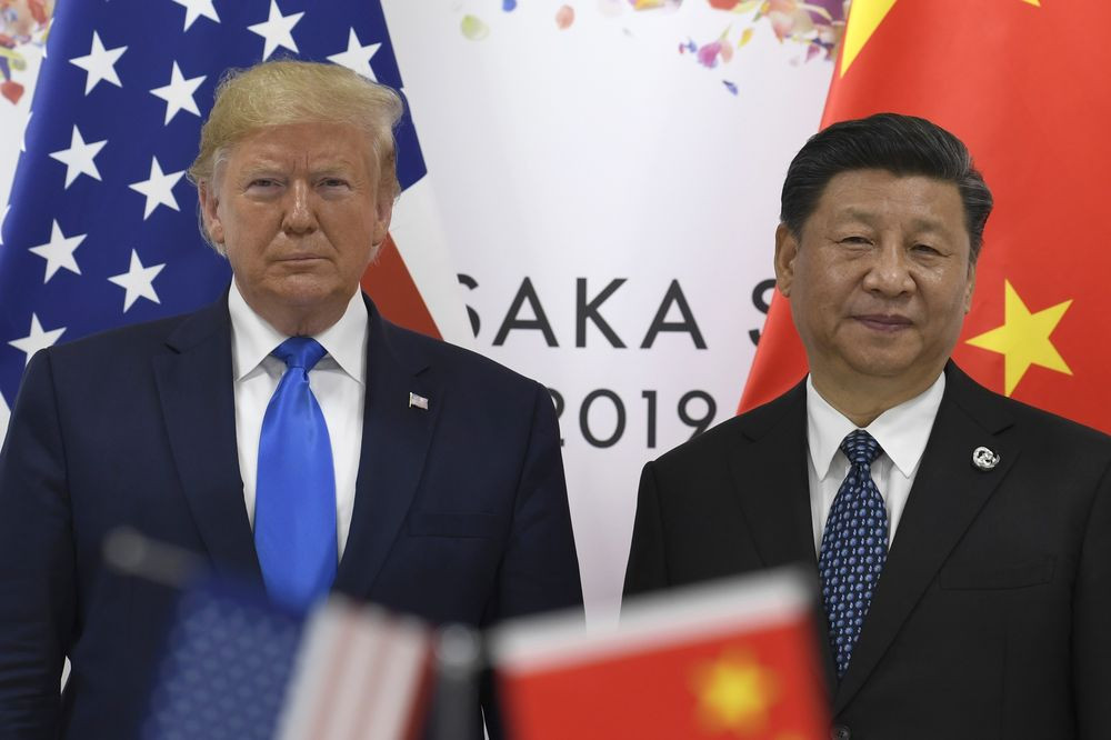 Tổng thống Mỹ Donald Trump và Chủ tịch Trung Quốc Tập Cận Bình. Ảnh: Getty