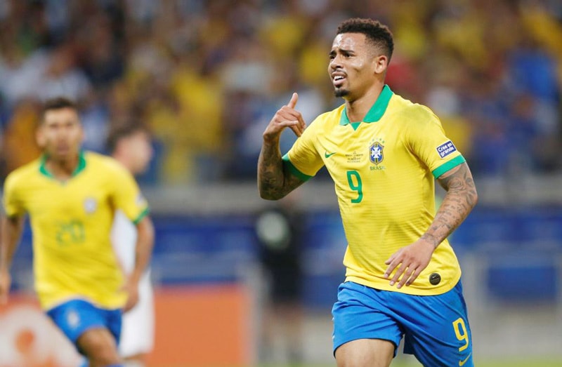 Gabriel Jesus mở tỷ số trận đấu từ rất sớm cho đội chủ nhà. Ảnh: AFF