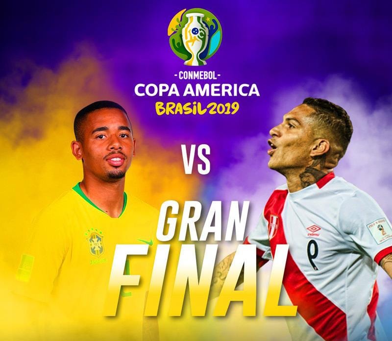 Brazil và Peru sẽ có trận tái đấu để tìm ra nhà vô địch Copa Amenrica 2019.