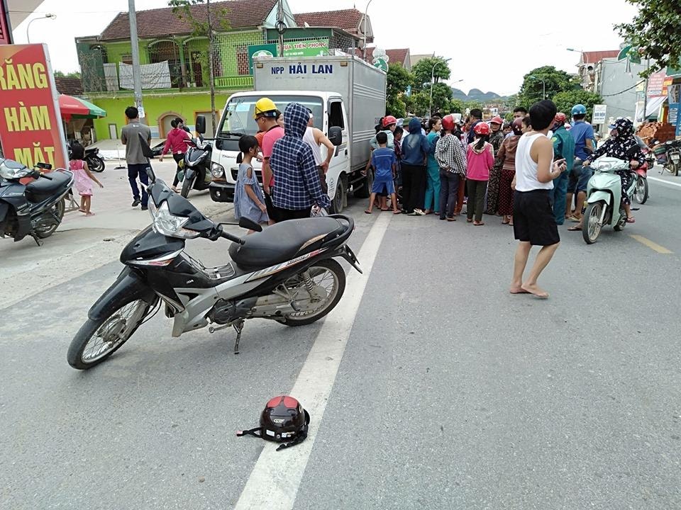 Hiện trường vụ tai nạn. Ảnh: Phương Hảo