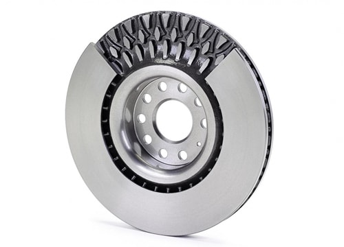 Đĩa phanh áp dụng công nghệ Brembo PTV Plus.