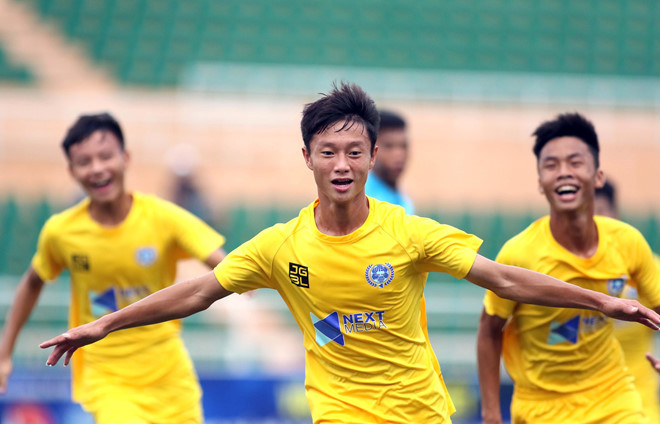 U15 SLNA hiện đang là nòng cốt của U15 Việt Nam, lực lượng sẽ được VFF tập trung hướng đến WC 2026. Ảnh: AFC