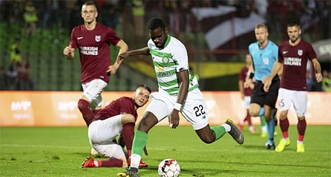 Edouard nhân đôi cách biệt cho Celtic.