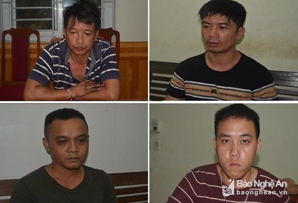 4 đối tượng trong đường dây ma túy 
