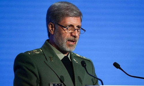 Bộ trưởng Quốc phòng Iran Amir Hatami. Ảnh: AFP.