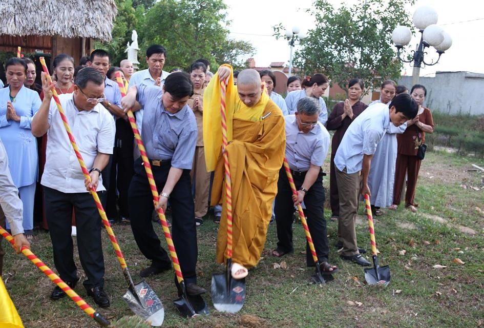 Động thổ xây dựng tượng Phật Thích Ca Mâu Ni cao 40 m