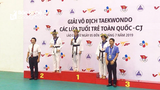 Nữ VĐV Nghệ An giành HCV tại Giải Vô địch Taekwondo trẻ toàn quốc 2019