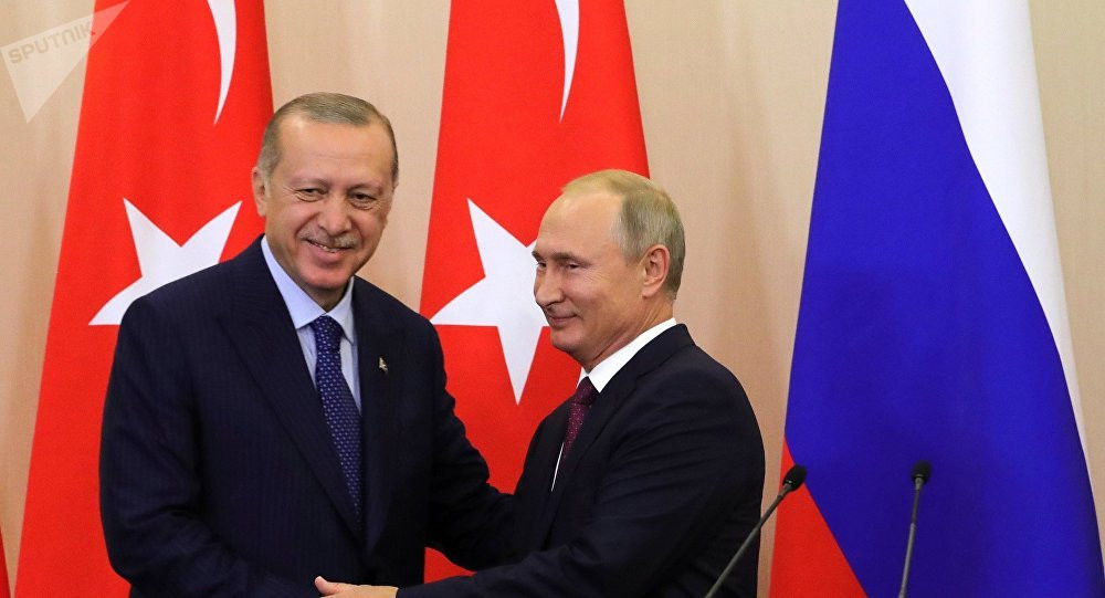 Tổng thống Nga Putin và Tổng thống Thổ Nhĩ Kỳ