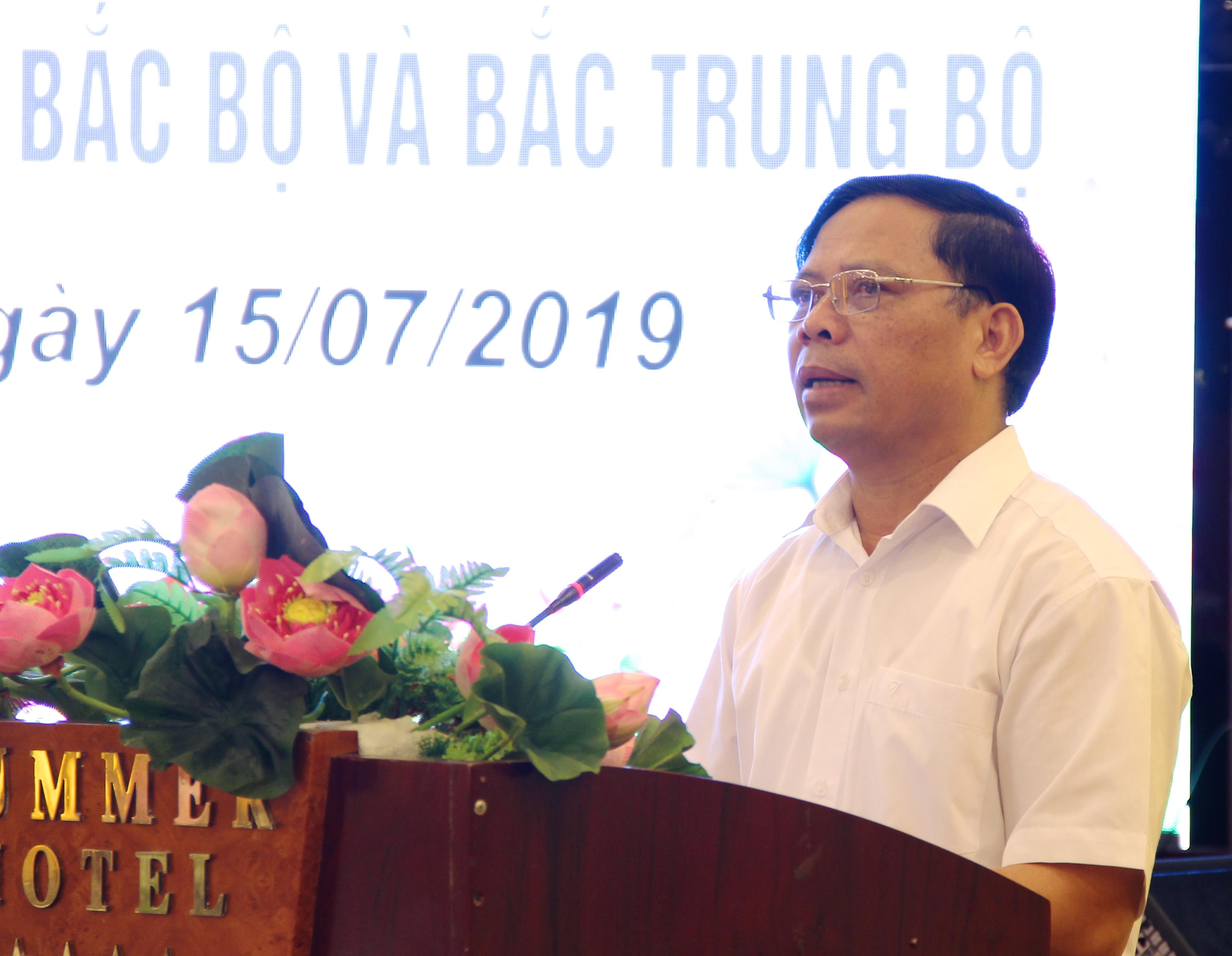 Phó Chủ nhiệm UBKT Trung ương Tô Quang Thu phát biểu khai mạc hội nghị. Ảnh: Mỹ Nga 