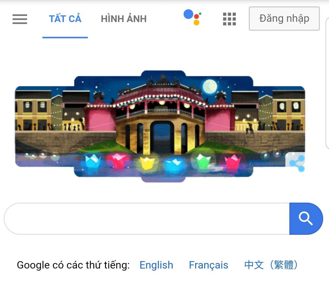 Hình ảnh trang chủ tìm kiếm của Google vào hôm nay 16/7