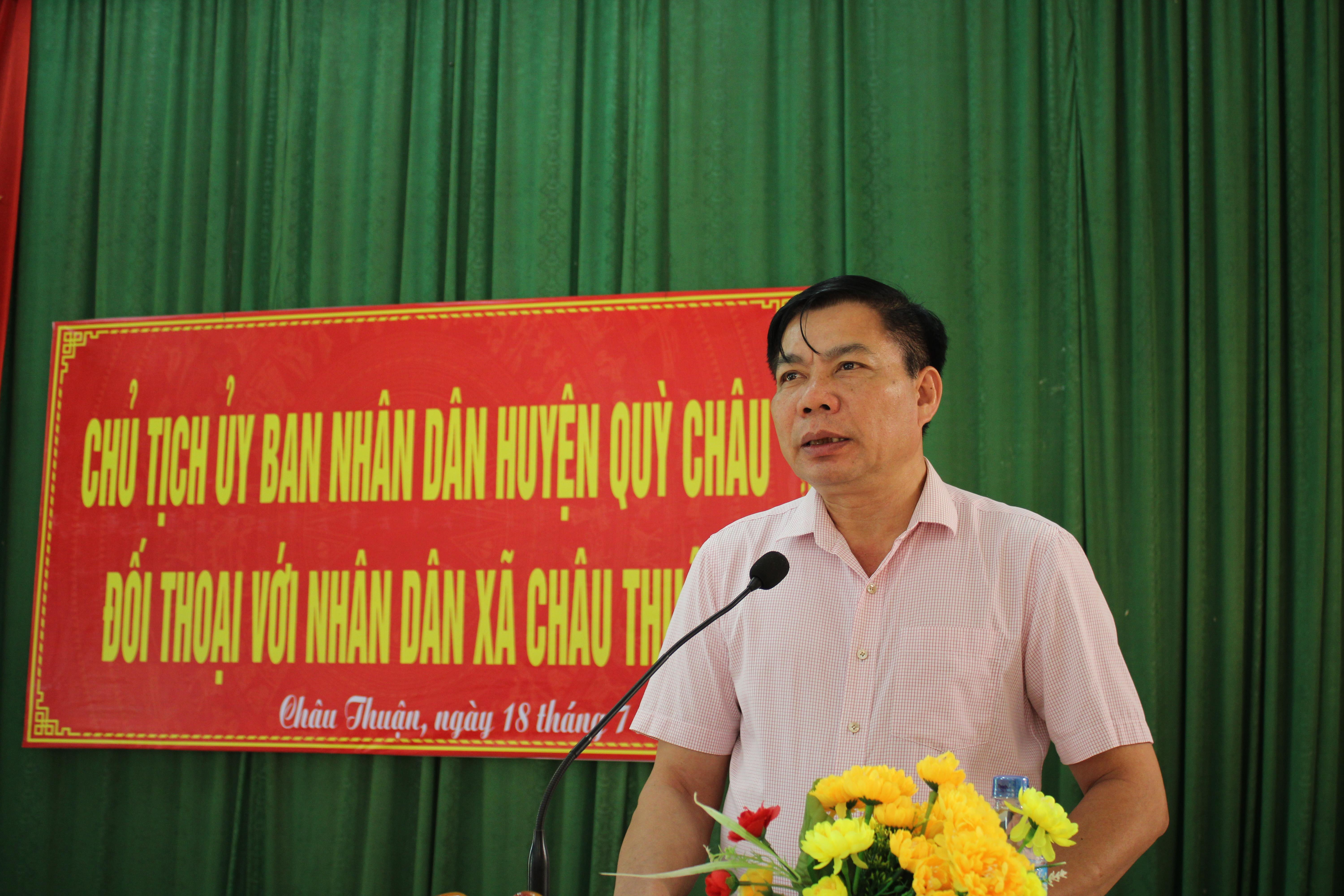 Chủ tịch UBND huyện Quỳ Châu Ngô Đức Thuận