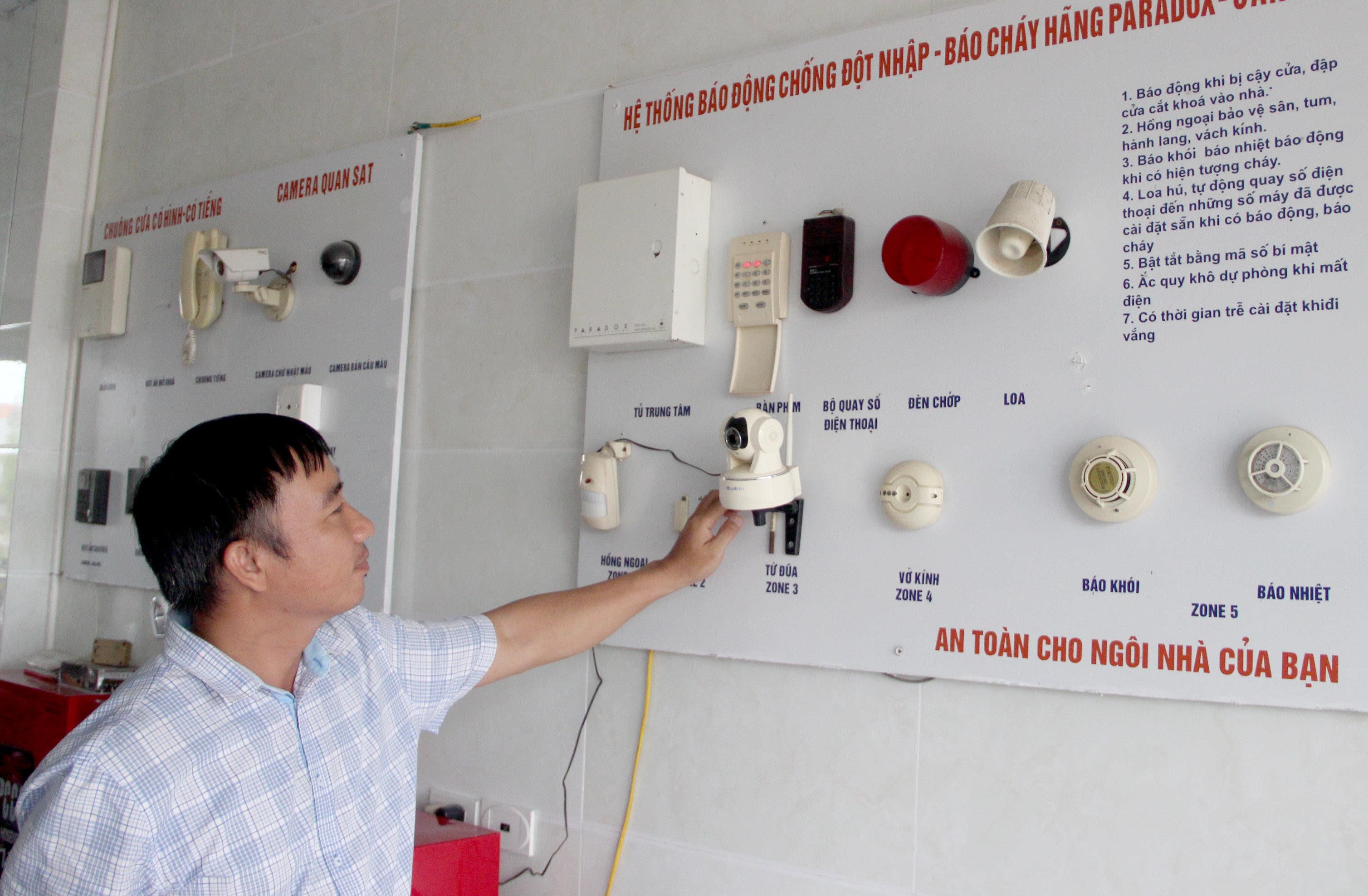 Mô hình lắp đặt hệ thống PCCC hiện nay. Ảnh Quang An