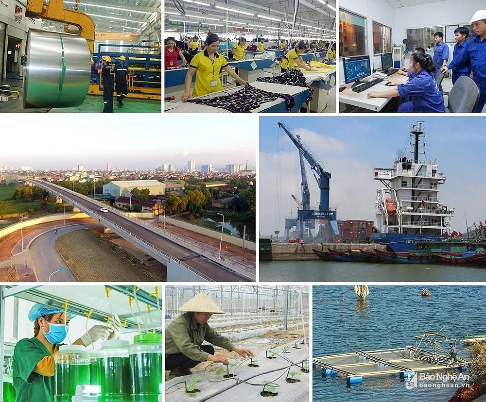 Công tác tư tưởng góp phần quan trọng Cơ cấu kinh tế Nghệ An chuyển dịch đúng hướng. Ảnh tư liệu