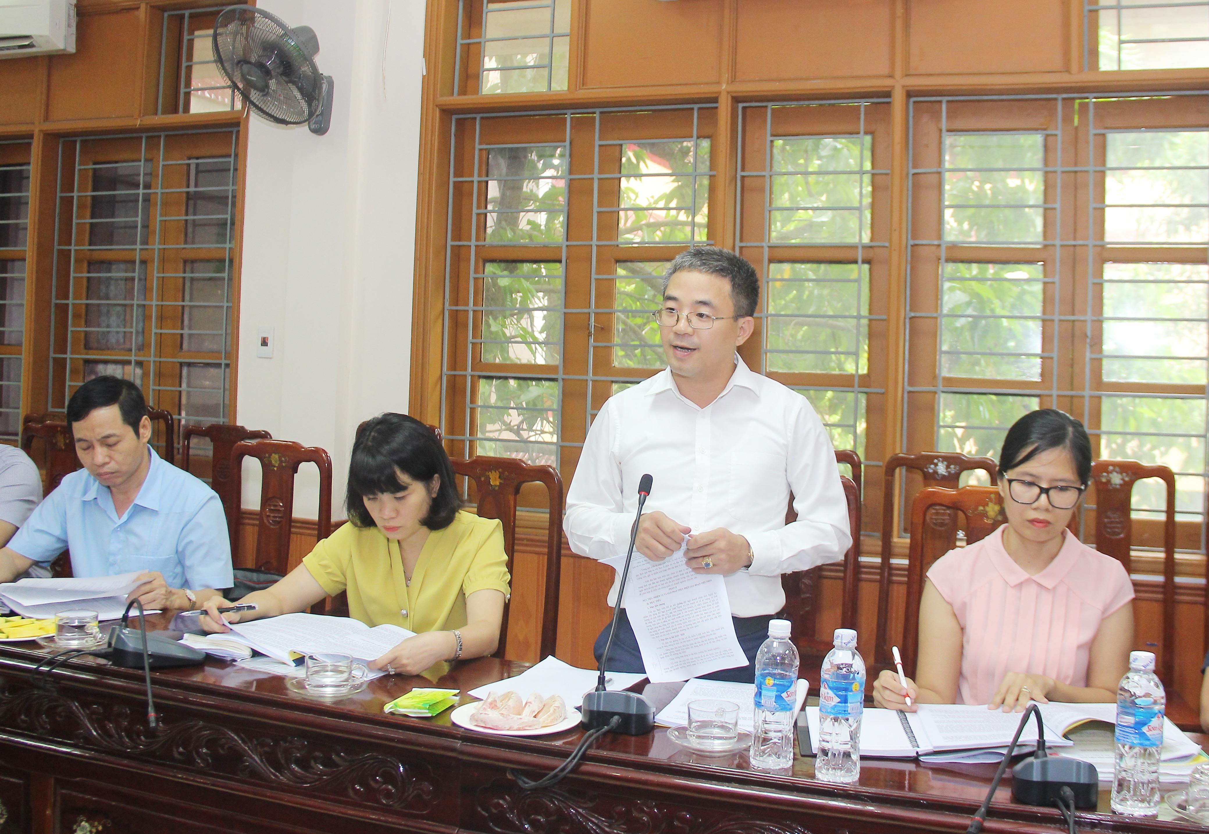 Phó Giám đốc Sở Kế hoạch và Đầu tư Nguyễn Xuân Đức thừa nhận, đối tượng tham gia các lớp đào tạo, bồi dưỡng chủ yếu là kế toán doanh nghiệp. Ảnh: Mai Hoa