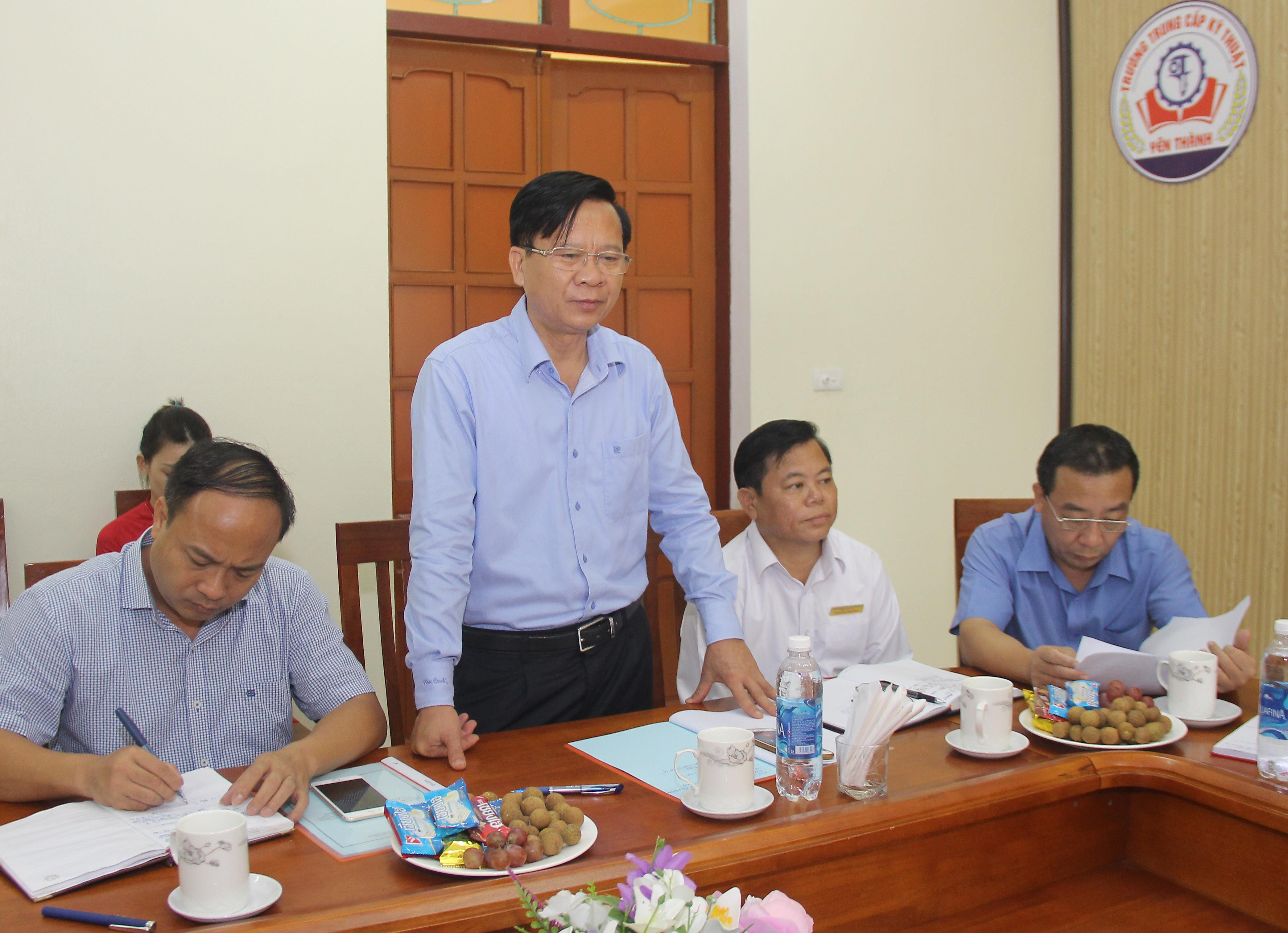 Chủ tịch UBND huyện Yên Thành Phan Văn Tuyên