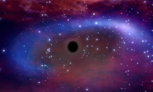 Holm 15A* là một trong những hố đen lớn nhất vũ trụ. Ảnh: France24.
