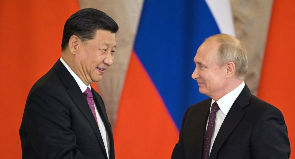 Chủ tịch Trung Quốc Tập Cận Bình và Tổng thống Nga Vladimir Putin. Ảnh: Sputnik 