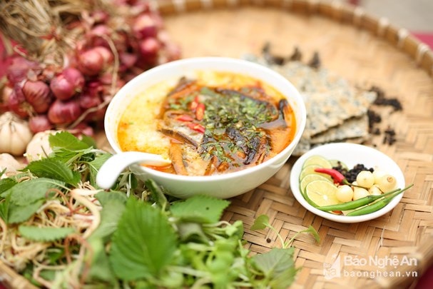 Cháo lươn Nghệ An. Ảnh Trung tâm XTDL tỉnh