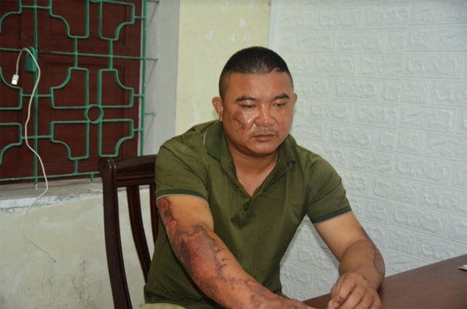 Đối tượng Bùi Sĩ Công. Ảnh: Q.T