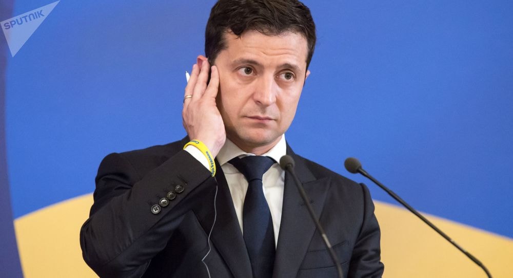 Tổng thống Ukraine Vladimir Zelensky. Ảnh: Sputnik 