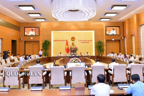 Từ ngày 12 - 16/8, Phiên họp thứ 36 của Ủy ban Thường vụ Quốc hội sẽ diễn ra tại Nhà Quốc hội, Thủ đô Hà Nội.