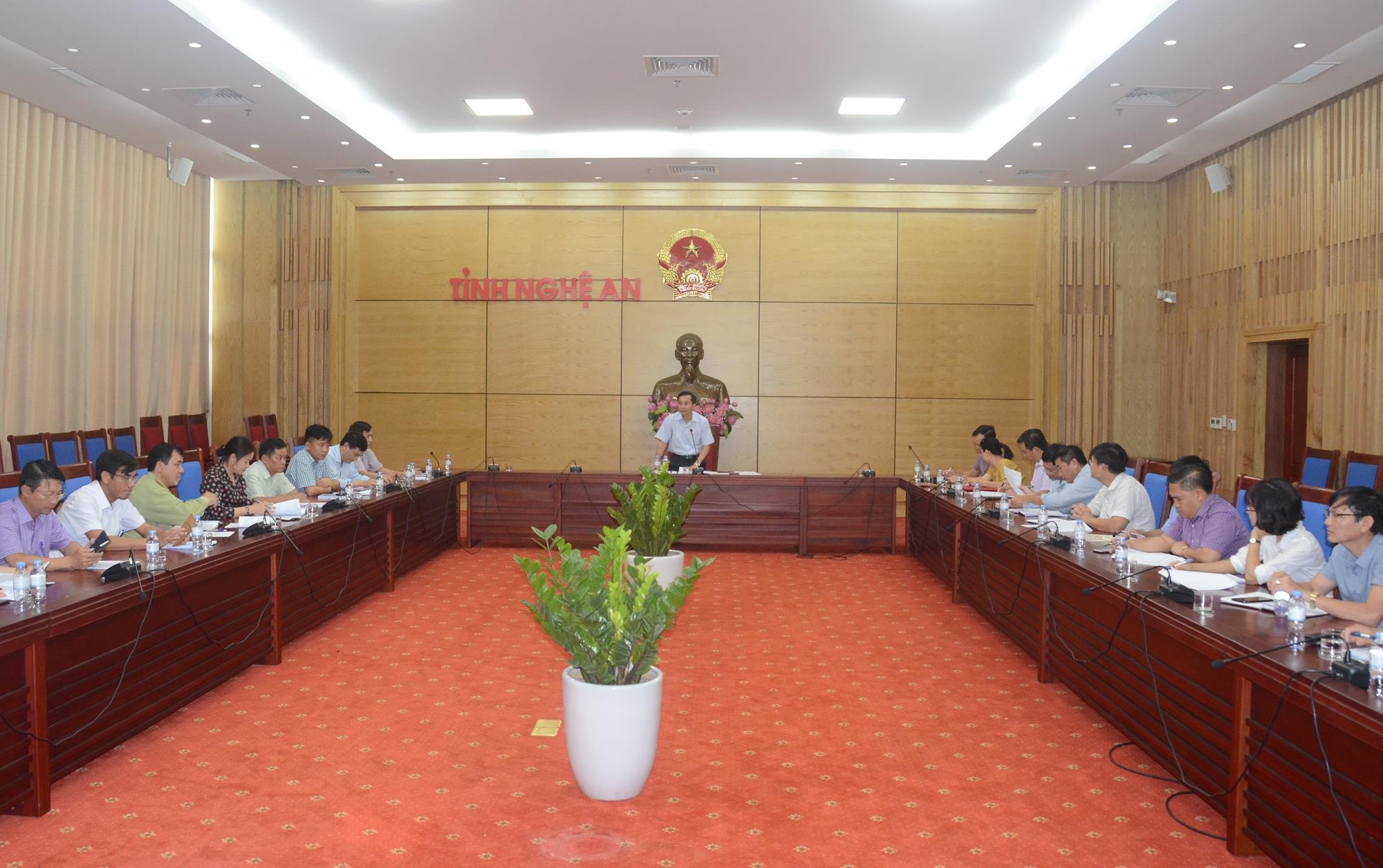 Toàn cảnh cuộc họp. Ảnh: Thành Chung