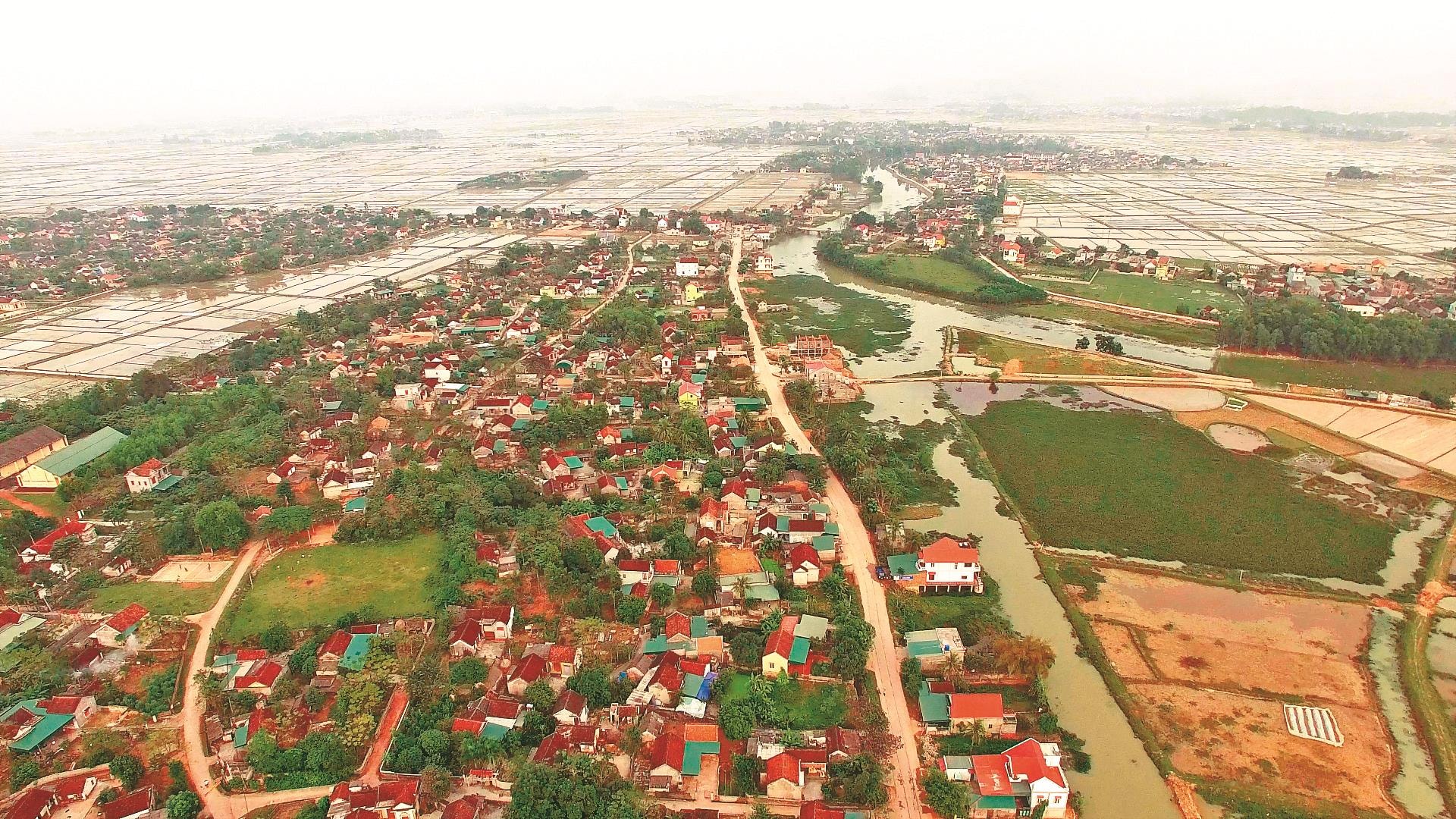 Xã Liên Thành (Yên Thành). Ảnh tư liệu: Anh Tuấn