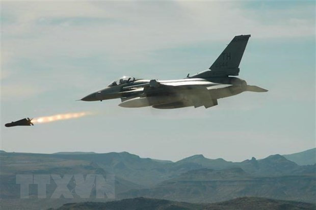Máy bay F-16 của Mỹ tham gia cuộc tập trận ở bang Arizona. Nguồn: AFP?TTXVN