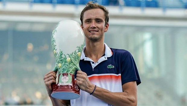 Medvedev vô địch Cincinnati Open 2019. (Nguồn: AP)