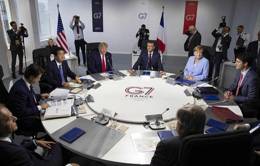 Hội nghị G7 vừa diễn ra trong các ngày 24-26/8 tại Pháp. Ảnh: EPA-EPE