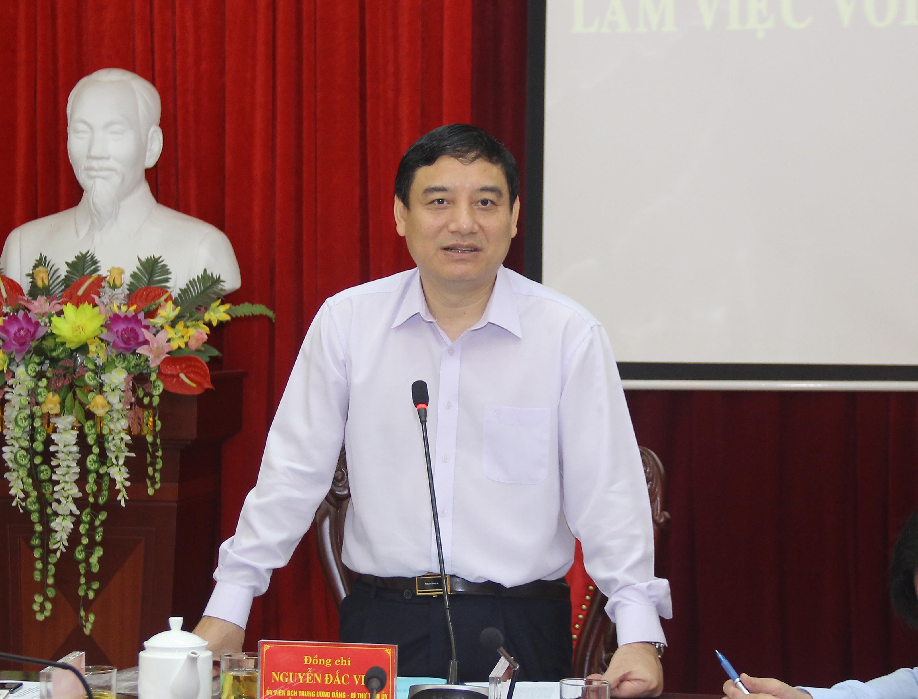 Đồng chí Nguyễn Đắc Vinh