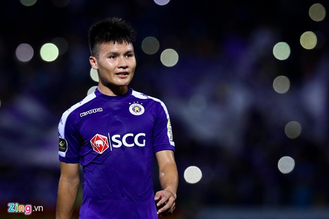 Quang Hải và đồng đội đã tạo ra bước tiến mới cho CLB Hà Nội tại AFC Cup. Ảnh: Minh Chiến.