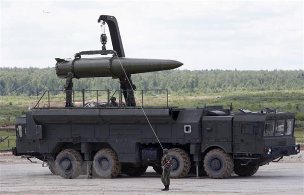 Hệ thống tên lửa đạn đạo Iskander. Ảnh: Reuters/TTXVN