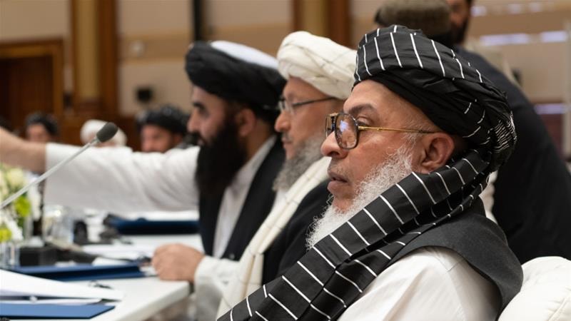  Các cuộc đàm phán giữa Mỹ và Taliban đã diễn ra gần một năm qua tại Doha. Nguồn: Al Jazeera