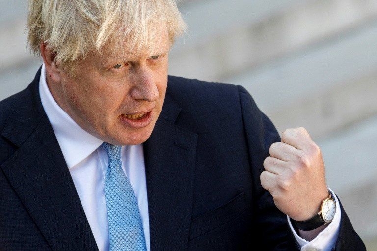 Boris Johnson đang đứng trước nguy cơ trở thành thủ tướng tại nhiệm ngắn nhất của Anh. Ảnh: AFP