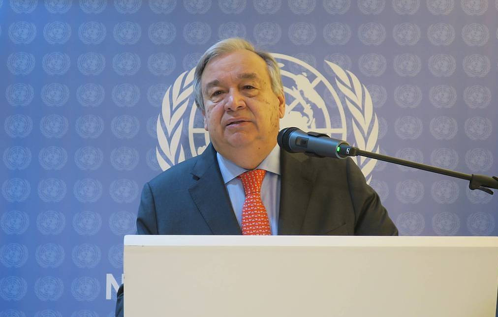 Tổng thư ký Liên hợp quốc  Antonio Guterres. Ảnh: EPA-EFE