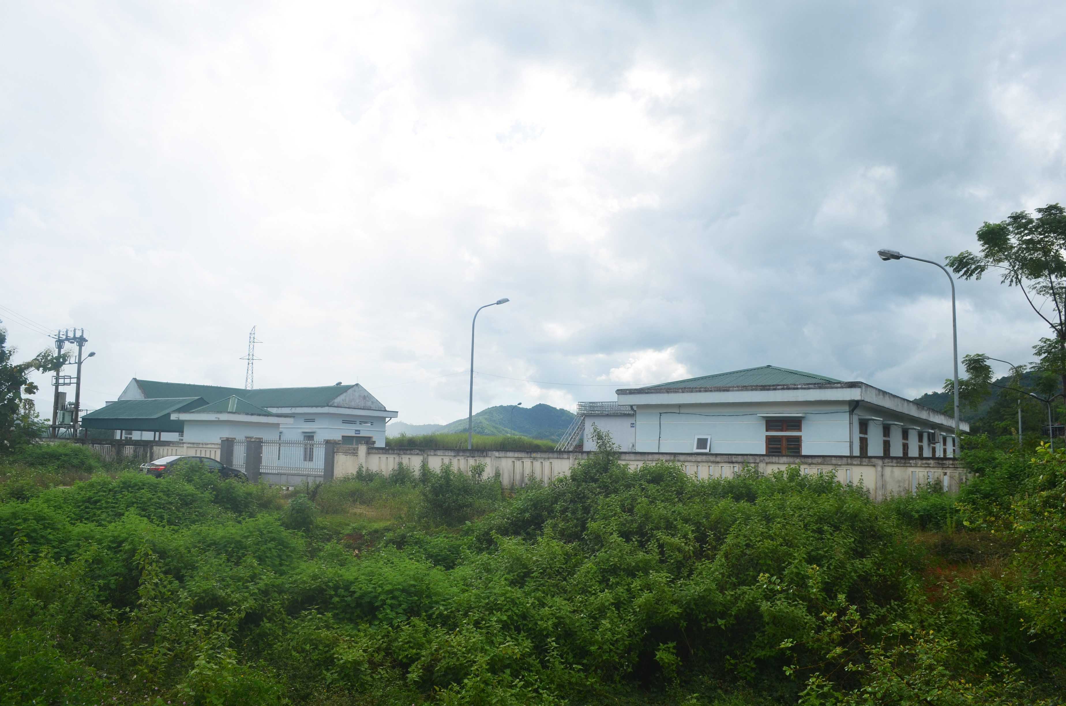 Nhà máy nước thị trấn Kim Sơn (huyện Quế Phong). Ảnh: Nhật Lân