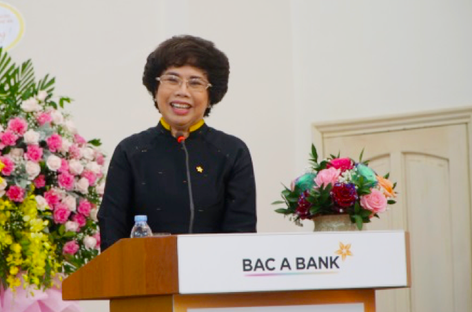 Bà Thái Hương, Phó Chủ tịch HĐQT, Tổng Giám đốc Ngân hàng TMCP Bắc Á nhấn mạnh: Bằng sự tiên phong và chuyên nghiệp, trong suốt 25 năm qua, BAC A BANK luôn xây dựng một chiến lược kinh doanh rõ ràng và chắc chắn để từng bước hiện thực hóa mục tiêu phát triển bền vững. Hai mươi lăm năm qua, BAC A BANK đã phấn đấu từng ngày, khai thác nội lực để hoàn thiện hệ thống - vươn lên bằng sự nỗ lực không ngừng. 