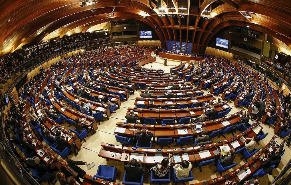 Toàn cảnh một phiên họp của Hội đồng Nghị viện châu Âu. Ảnh: TASS