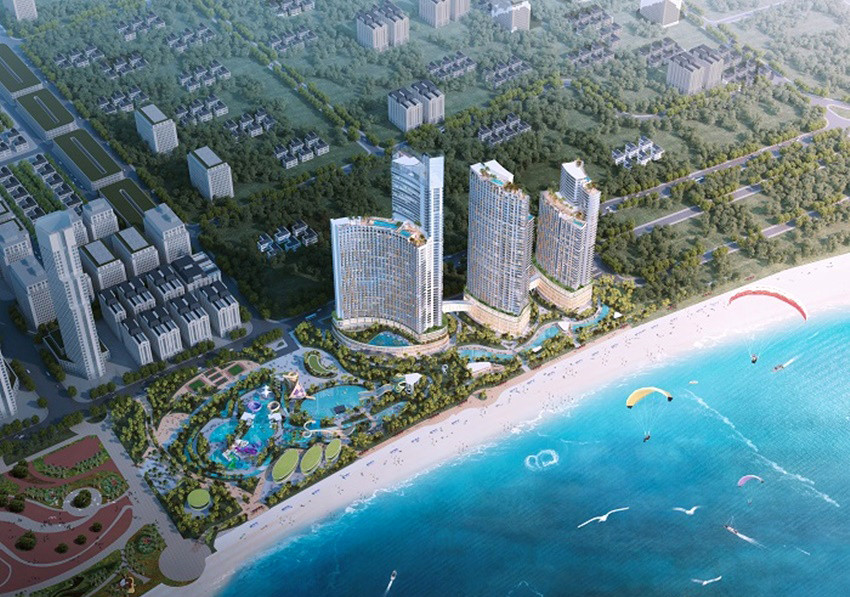 Phối cảnh dự án Sun Bay Park Hotel & Resort