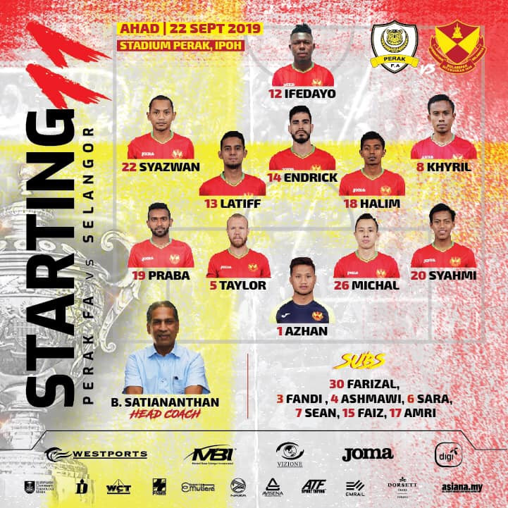 Tiền vệ 24 Abdul Halim Saari (số 18)  là trụ cột của Selangor, đang đứng thứ 3 BXH ngoại hạng Malaysia. CLB Selangor