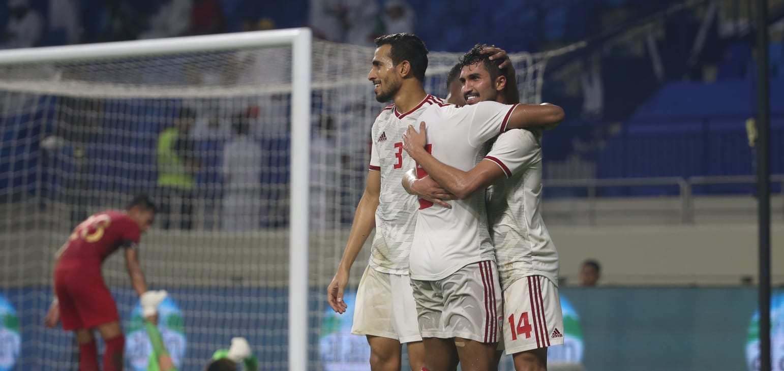 UAE dễ dàng đè bẹp Indonesia 5-0. Ảnh: AFC