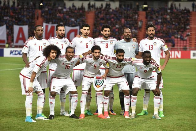 ĐT UAE là đối thủ trực tiếp của Việt Nam tại bảng G. Ảnh AFC
