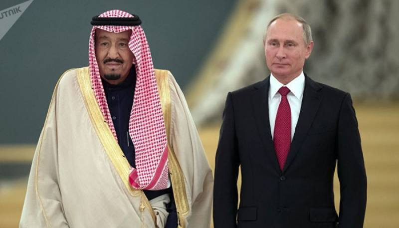 Quốc vương Saudi Arabia và Tổng thống Nga năm 2017. Ảnh: Sputnik