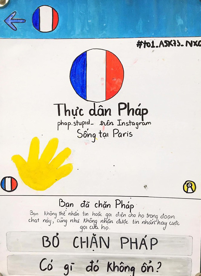 _Sự khảng khái của nhà thơ Nguyễn Đình Chiểu được thể hiện dưới con mắt của học trò thế hệ 10X. Ảnh: NVCC