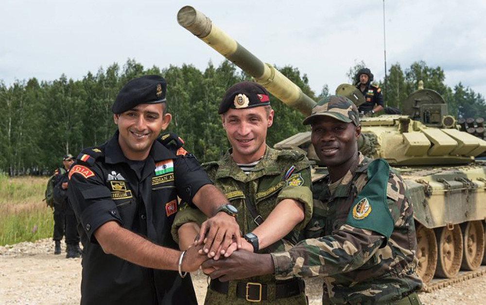 Nhiều quốc gia châu Phi đã tham gia Diễn đàn kỹ thuật quân sự quốc tế “Army 2018” do Bộ Quốc phòng Nga tổ chức tại Kubinka, Nga. Ảnh: cavie-acci.org