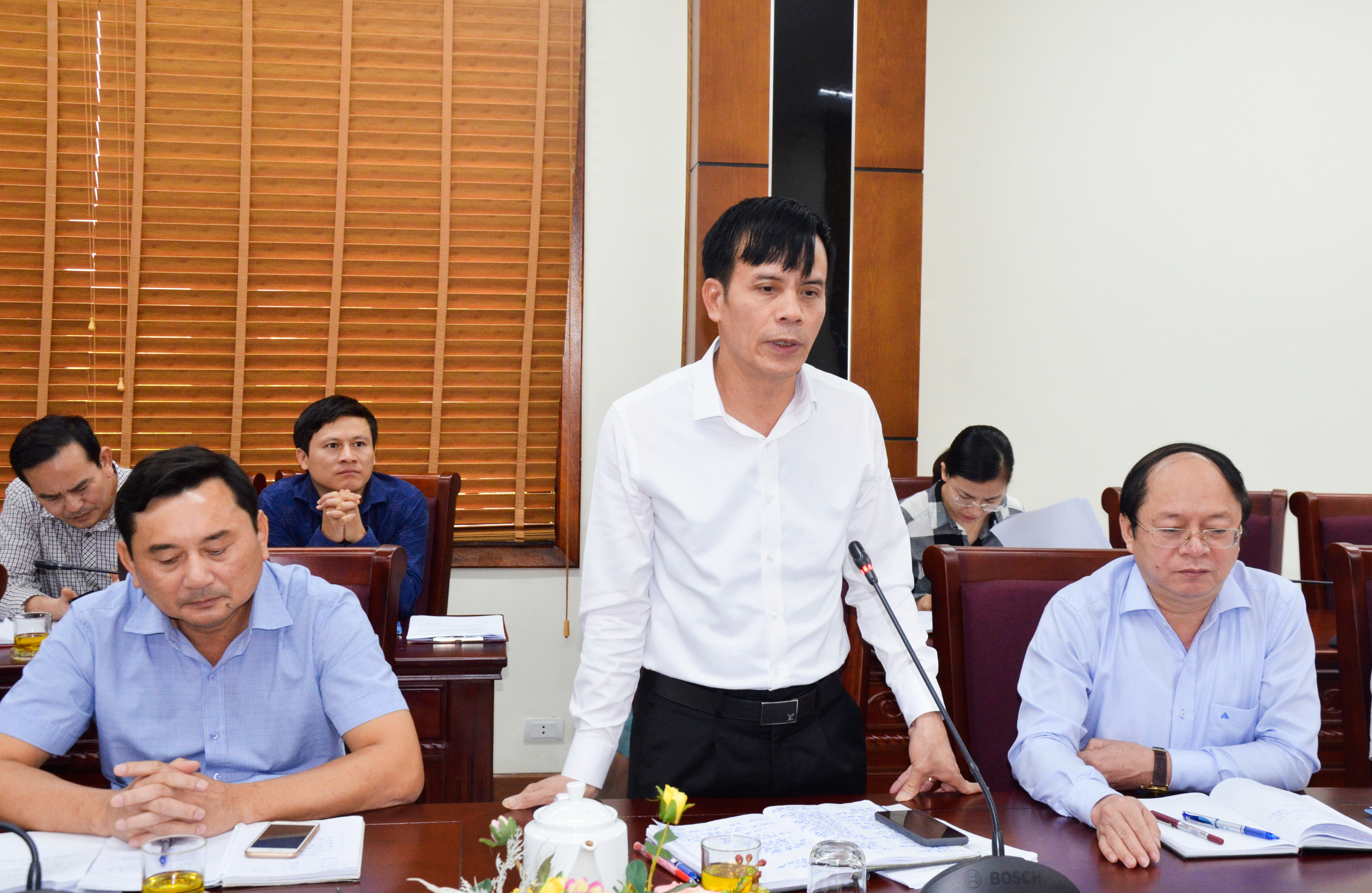 Ông Trần Ngọc Tú - Chủ tịch UBND TP Vinh 