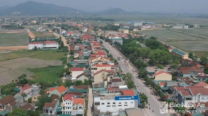 Một góc nông thôn mới huyện Yên Thành. Ảnh tư liệu Anh Tuấn