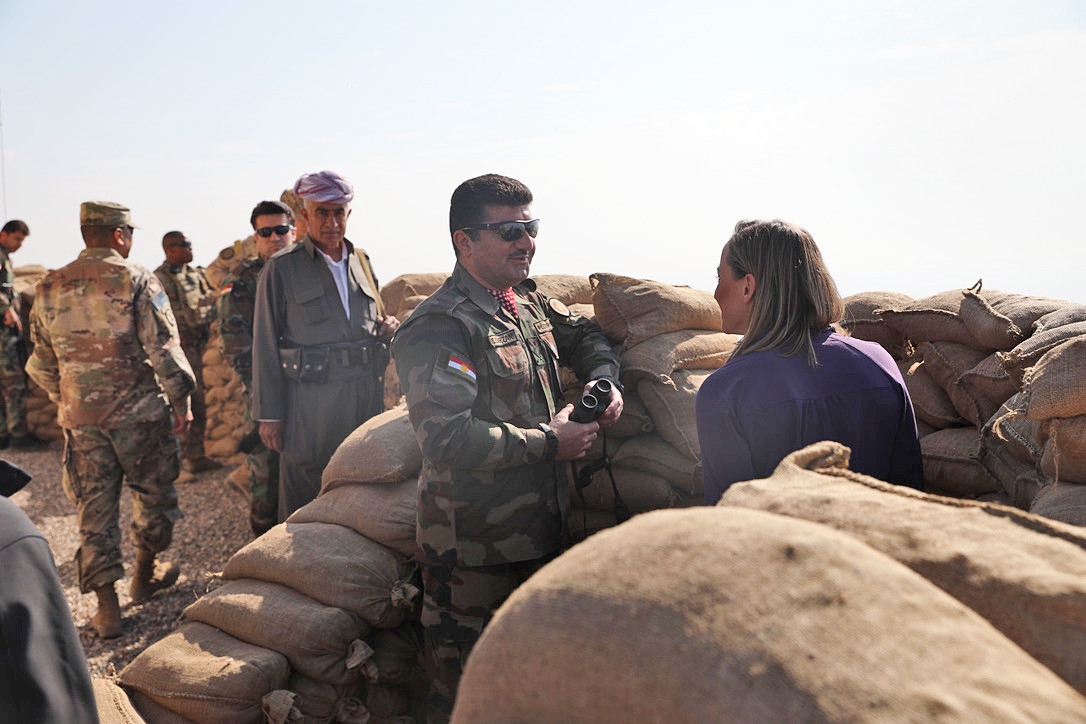 Tướng Mỹ xác nhận thông tin chiến binh IS đang di chuyển từ Syria sang khu vực ở miền Bắc Iraq -Ảnh: NBC News